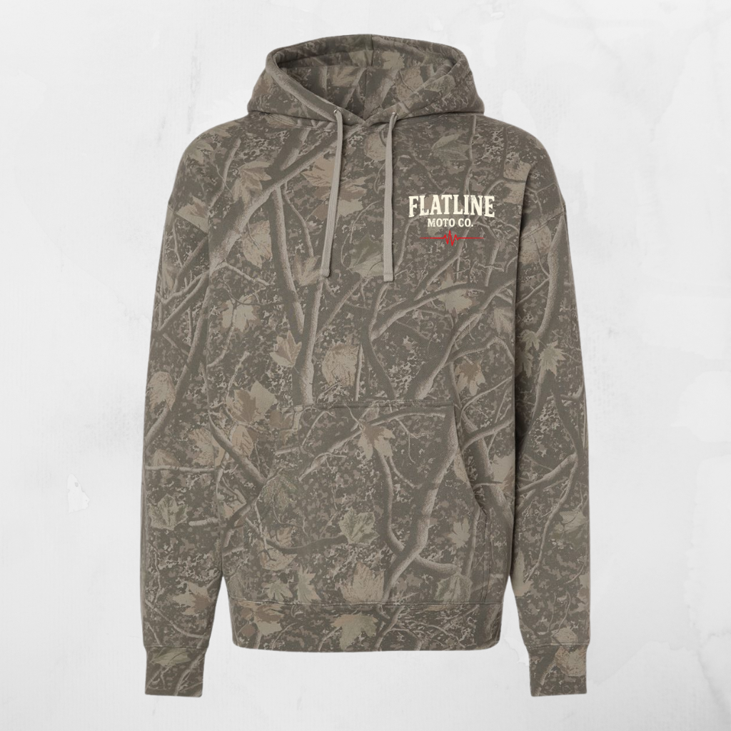 Flatline Original -  Premium Heavyweight Camouflage Hoodie