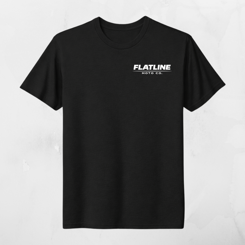 Flatline Logo Tee - Athletic Fit