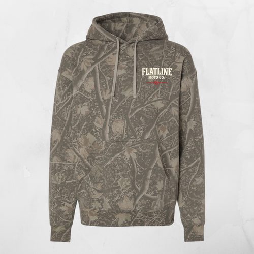 Flatline Original -  Premium Heavyweight Camouflage Hoodie